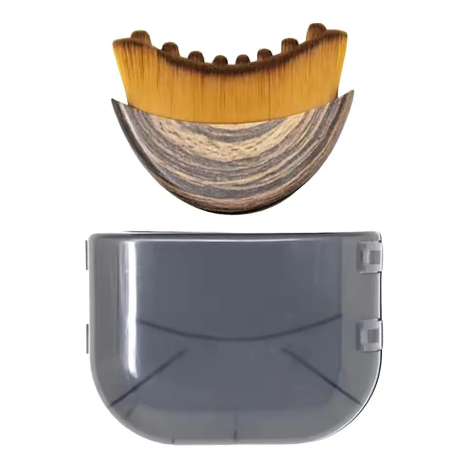 Contour Facial Brush Manual Lymphatic Drainage Massager Durable Soft Bristles  Ergonomic Facial Cleansing Brush for Shaping